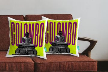 COLOMBO-VIHARAMAHADEVI PARK CUSHION COVERS - PACK OF 2