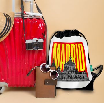 MADRID-ALMUDENA CATHEDRAL DRAWSTRING BAG