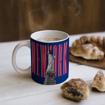 NEW YORK-STATUE OF LIBERTY MUG