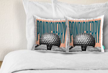 PONDICHERRY-AUROVILLE CUSHION COVERS - PACK OF 2