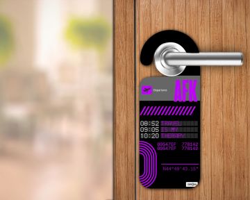 AWAY FROM KEYBOARD DOOR HANGER