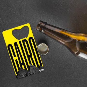 CAIRO-PYRAMIDS OF GIZA BOTTLE OPENER