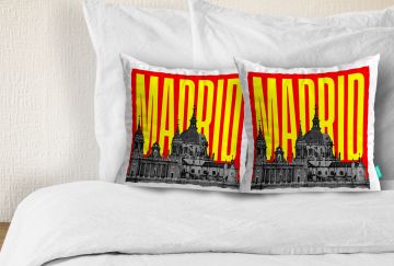 MADRID-ALMUDENA CATHEDRAL CUSHION COVERS - PACK OF 2