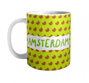 LOVE OF FOOD-AMSTERDAM MUG