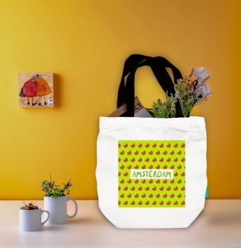 LOVE OF FOOD-AMSTERDAM TOTE BAG