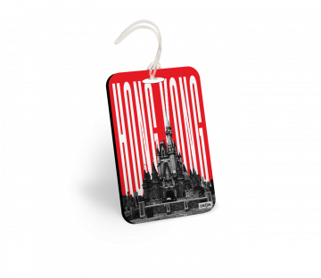 HONG KONG-DISNEYLAND BAGGAGE TAGS - PACK OF 2