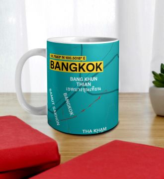 BANGKOK-MAP MUG