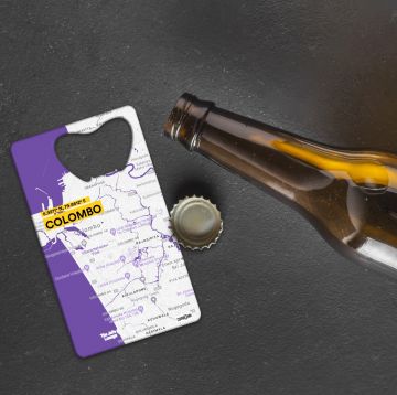 COLOMBO-MAP BOTTLE OPENER