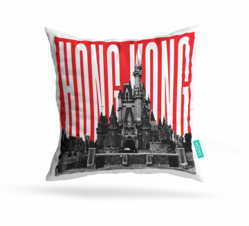 HONG KONG-DISNEYLAND CUSHION COVERS - PACK OF 2