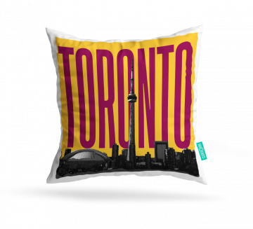 TORONTO-CN TOWER CUSHION COVERS - PACK OF 2