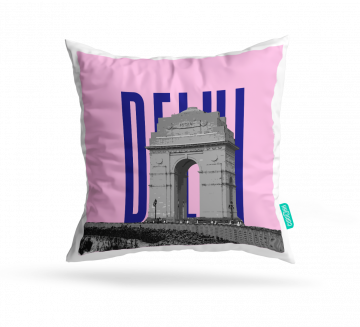 DELHI-INDIA GATE CUSHION COVERS - PACK OF 2