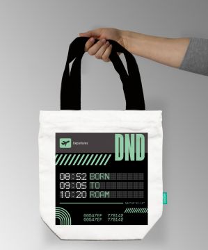 DO NOT DISTURB TOTE BAG