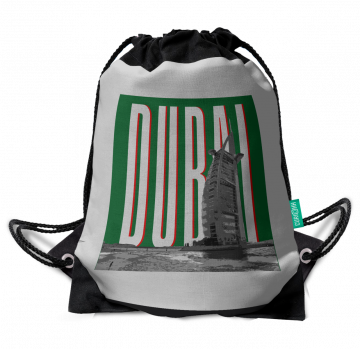 DUBAI-BURJ AL ARAB DRAWSTRING BAG