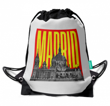 MADRID-ALMUDENA CATHEDRAL DRAWSTRING BAG