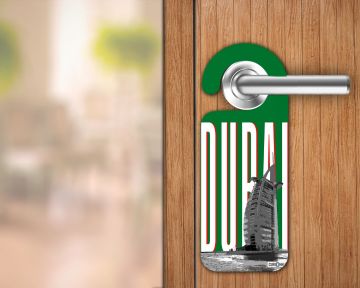 DUBAI-BURJ AL ARAB DOOR HANGER