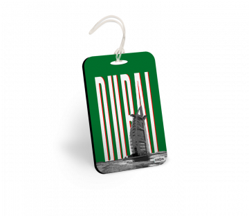 DUBAI-BURJ AL ARAB BAGGAGE TAGS - PACK OF 2