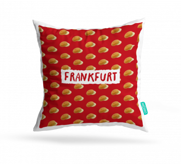 LOVE OF FOOD-FRANKFURT CUSHION COVERS - PACK OF 2