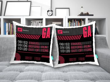 GO AHEAD CUSHION COVERS - PACK OF 2