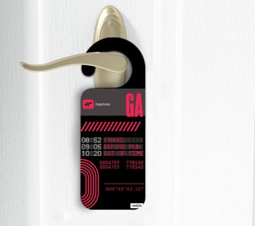 GO AHEAD DOOR HANGER