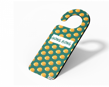 LOVE OF FOOD-HONG KONG DOOR HANGER