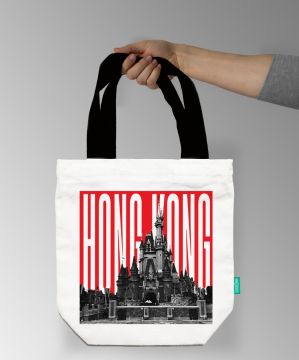 HONG KONG-DISNEYLAND TOTE BAG