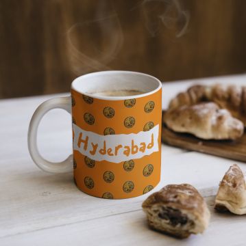 LOVE OF FOOD-HYDERABAD MUG