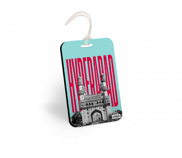 HYDERABAD-CHARMINAR BAGGAGE TAGS - PACK OF 2