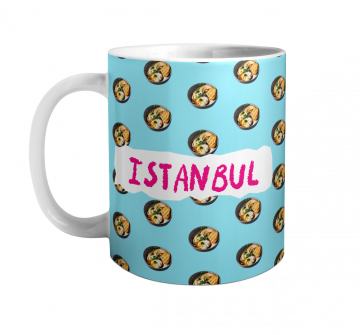 LOVE OF FOOD-ISTANBUL MUG