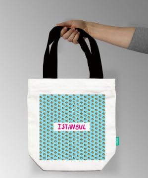 LOVE OF FOOD-ISTANBUL TOTE BAG