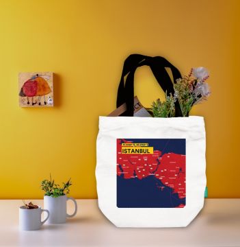 ISTANBUL-MAP TOTE BAG