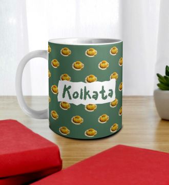 LOVE OF FOOD-KOLKATA MUG