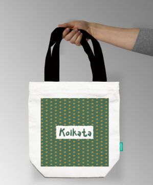 LOVE OF FOOD-KOLKATA TOTE BAG