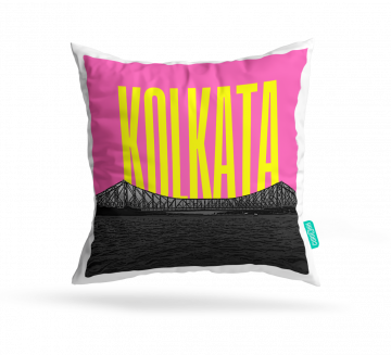 KOLKATA-HOWRAH BRIDGE CUSHION COVERS - PACK OF 2