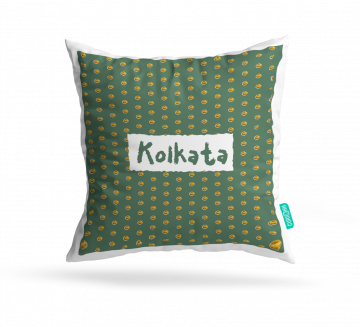 LOVE OF FOOD-KOLKATA CUSHION COVERS - PACK OF 2