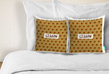 LOVE OF FOOD-LISBON CUSHION COVERS - PACK OF 2