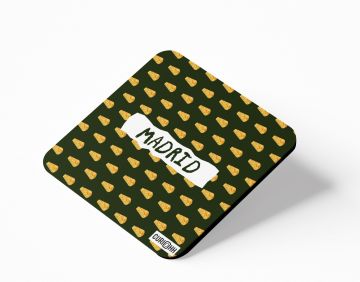 LOVE OF FOOD-MADRID COASTERS - PACK OF 4