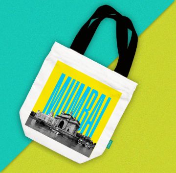 MUMBAI-GATEWAY OF INDIA TOTE BAG