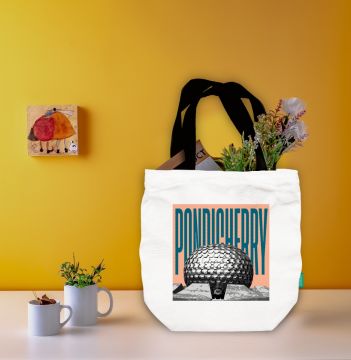 PONDICHERRY-AUROVILLE TOTE BAG