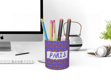 LOVE OF FOOD-PARIS PEN HOLDER