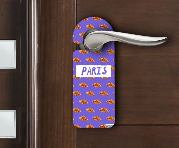 LOVE OF FOOD-PARIS DOOR HANGER