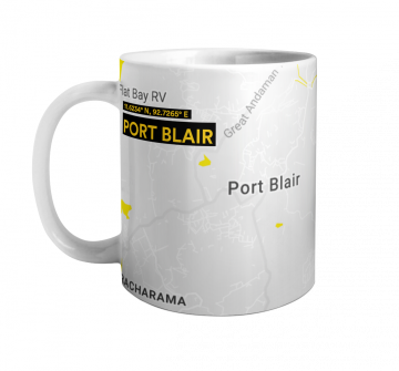 PORT BLAIR-MAP MUG