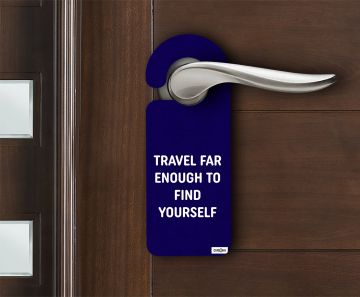 FIND YOURSELF DOOR HANGER