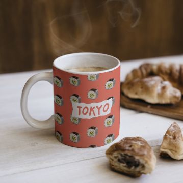 LOVE OF FOOD-TOKYO MUG