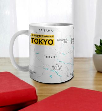 TOKYO-MAP MUG