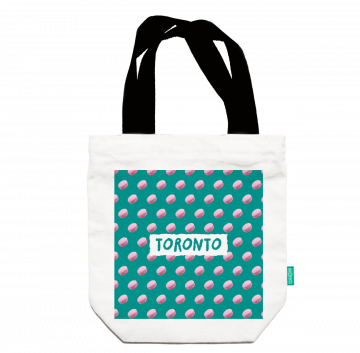 LOVE OF FOOD-TORONTO TOTE BAG