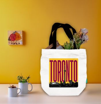 TORONTO-CN TOWER TOTE BAG