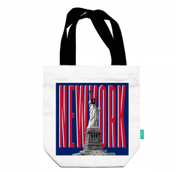 NEW YORK-STATUE OF LIBERTY TOTE BAG