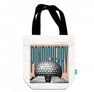 PONDICHERRY-AUROVILLE TOTE BAG