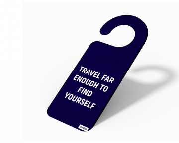 FIND YOURSELF DOOR HANGER