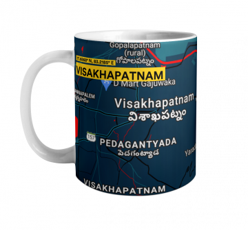 VISAKHAPATNAM-MAP MUG